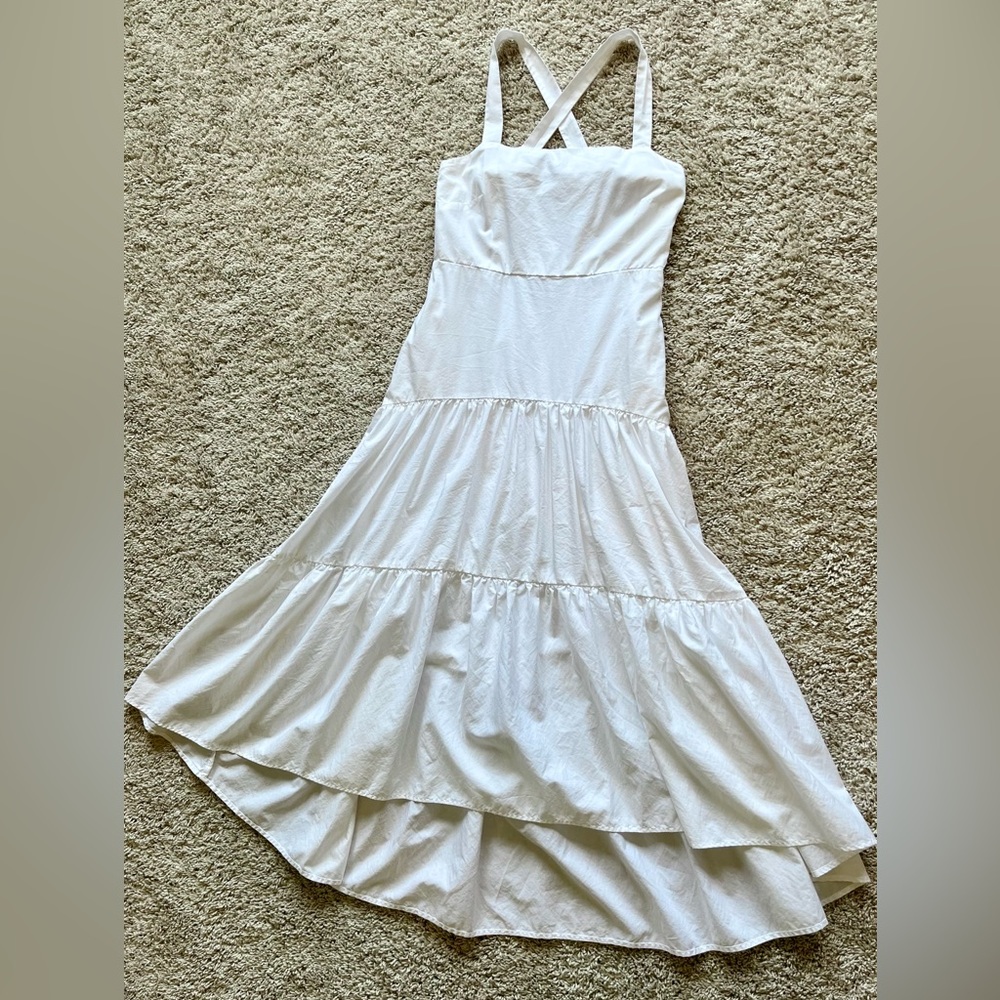 White Banana Republic Maxi Dress